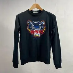 レア配色 KENZO ケンゾー タイガー刺繍 XL スウェット 緑 赤 ブラック 