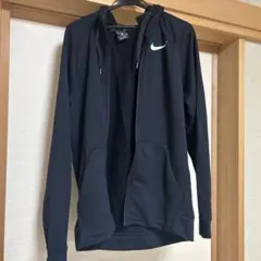 Nike Dri-Fit ブラックパーカー S