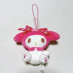 マイメロディ　My Melody ぬいぐるみマスコット　ストラップ
