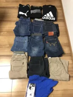 子供用 ズボン Tシャツ （キッズ) 12点セット