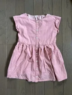 ⭐︎お値下げ⭐︎プティマイン　ピンクワンピース　110