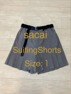 Sacai Suiting Shorts (SCM-213) - メルカリ