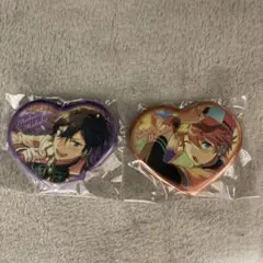 あんさんぶるスターズ! あんスタ 氷鷹北斗 明星スバル ハート缶バッジ