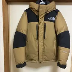 THE NORTH FACE ダウンジャケット ベージュ/黒　バルトロ