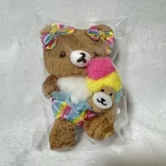 リラックマ　サンエックス90th 展覧会限定　ぬいぐるみ　キーホルダー サンエックス うちのコたちの大展覧会 リラックマ ぬいぐるみ