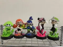 スプラトゥーン アミーボフィギュア 5体セット