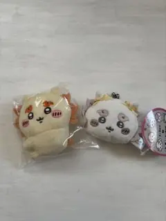 【新品未使用】ちいかわ クリップぬいぐるみ(シーサー) がま口セット