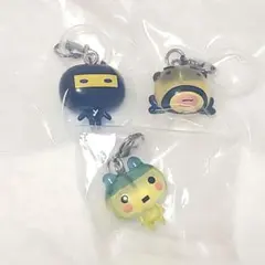 たまごっち めじるしアクセサリー3 やんぐまめっち　ござるっち　おやじっち 3点