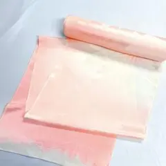 反物　襦袢反物　着尺　菊花　ぼかし　ピンク　着物　013tz