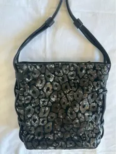 レオパード柄ショルダーバッグ