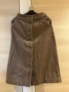 UNIQLO コーデュロイ ボタン付きスカート Sサイズ
