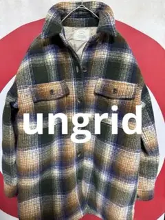 売り切り最終値下げungrid 美品 中綿入りジャケットコート オーバーサイズ