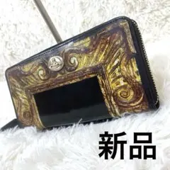 Vivienne Westwood 額縁柄　オーブ　ラウンドファスナー　長財布のサムネイル