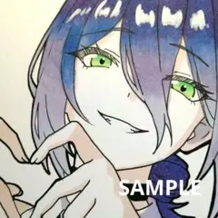 手描きイラスト レゼ ファンアート チェンソーマン 小色紙 - メルカリ