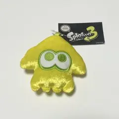 【新品未使用】スプラトゥーン　ダイカットコインケース　イカ　イエロー