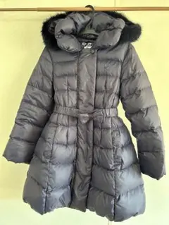 組曲140 フード取り外しダウンコート