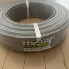VVF 3×20 mm 電線 黒白緑 100m - メルカリ