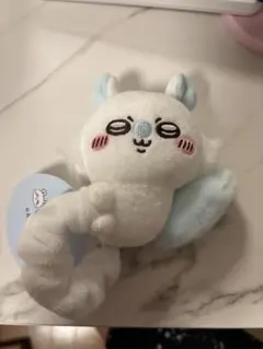 【新品未使用】ちいかわ　ぬいぐるみシュシュ モモンガ