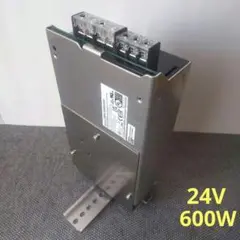 オムロンスイッチング電源24V/27A S8FS-G60024CD＋レール⑤