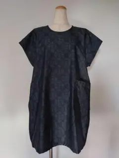 着物リメイク【890】フレンチスリーブチュニック