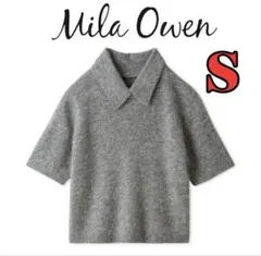 ミラオーエン MilaOwen 半袖 ニット トップス レディース 春服