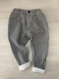 ブランシェス　キッズ　千鳥柄　パンツ　ズボン　チェック　110 ストレッチ