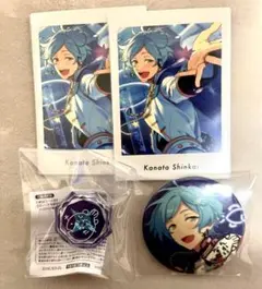 あんスタ　奏汰　ぱしゃっつ　リングライト　缶バッジ