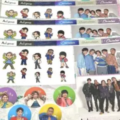 chameleon特典 Aぇ! group ステッカーシート