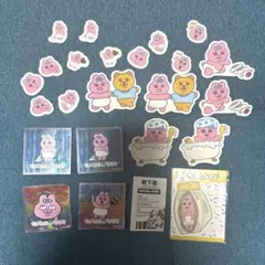 おぱんちゅうさぎ　ステッカー　セット　一番くじ