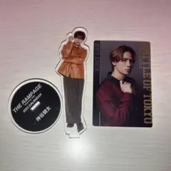 神谷健太 2023 CALENDAR アクリルスタンド、トレーディングカード