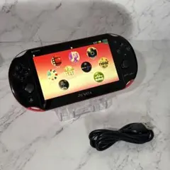 【美品・付属品付き】 PS Vita 2000 ピンク ブラック 本体 良品