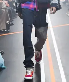 JieDa OW 2WAY DENIM PANTS INDIGO BLACK 1