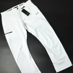 未使用 オークリー ゴルフ スカル テーパード アンクルパンツ 33 (W84)