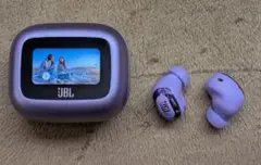JBL LIVE BUDS 3 パープル 完全ワイヤレスイヤホン液晶ケース・美品