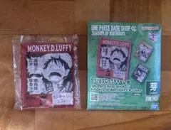 ONEPIECEBASESHOPアクリルブロックチャームサボ&モンキーDルフィー