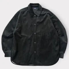 ITEMS アーバンリサーチ　L 裏起毛 コーデュロイジャケット ブラック