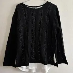 新品　グローバルワーク　ジャガードカットソー　プルオーバー