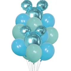 【12枚】ミッキー　ミニー　風船　バルーン　ウェディング　結婚式　誕生日　飾り