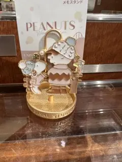 USJ 限定　スヌーピー  チャーリーブラウン　メモスタンド　クリスマス