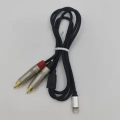 キクタニTECH USB-C to RCA PIN オスx2 DAC内蔵ケーブルのサムネイル