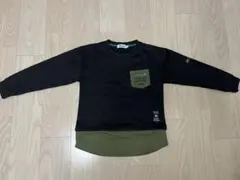 LOGOS トレーナー 裏起毛 ブラック150