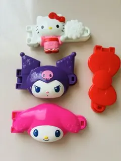 ハッピーセット　キティ　クロミ　マイメロ　クリップ