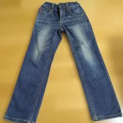 EDWIN デニムブルー ストレートレッグパンツ