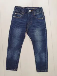 キッズ ダークブルー デニムパンツ