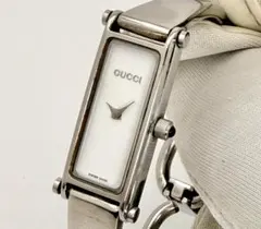 美品GUCCI シルバー 1900L スクエア バングルウォッチ - メルカリ