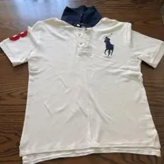 Polo by Ralph Lauren ポロシャツ ホワイト　14〜16