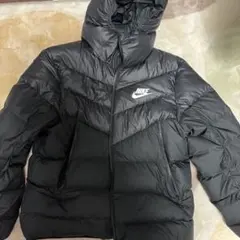 Nike フード付きダウンジャケット XXL ブラック