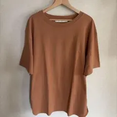 【シップス】kahju レディース 半袖Tシャツ ブラウン 無地 フリーサイズのサムネイル