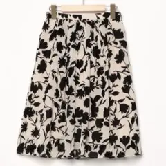 セール　スカート/ Mystrada マイストラーダ　花柄　フレアスカート