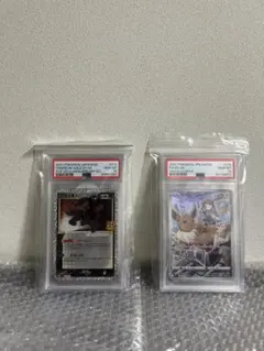【PSA10 2枚セット】ブラッキー 25thゴールドスター ＆ イーブイCHR